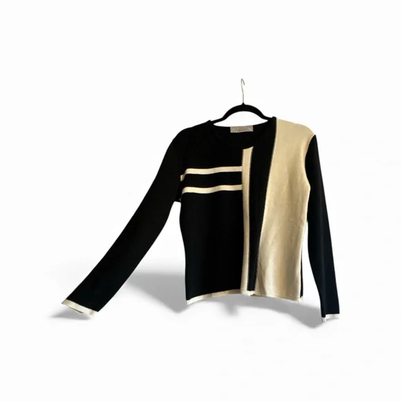 ESCADRE Women's Sweater Merino Wool Blend -Made In ITALY - Picture 7 of 10